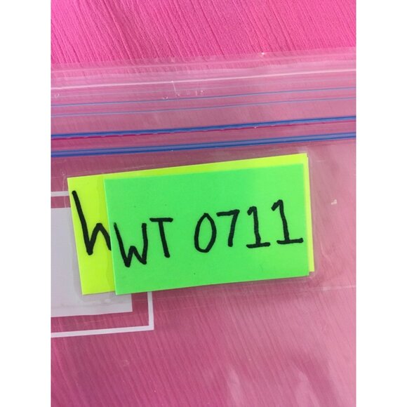 Croft n Barrow Top Women Size XL Pink Button Up Pockets Short Sleeves Semi Sheer - Picture 11 of 11